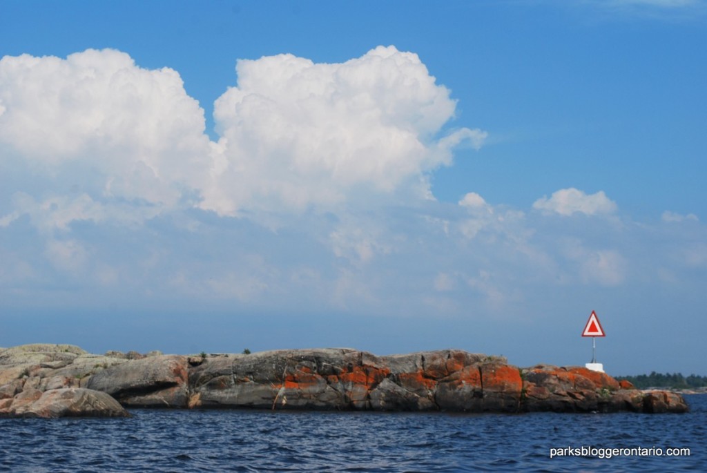 Cloud Tower and unpredicted weather at French river provincial park