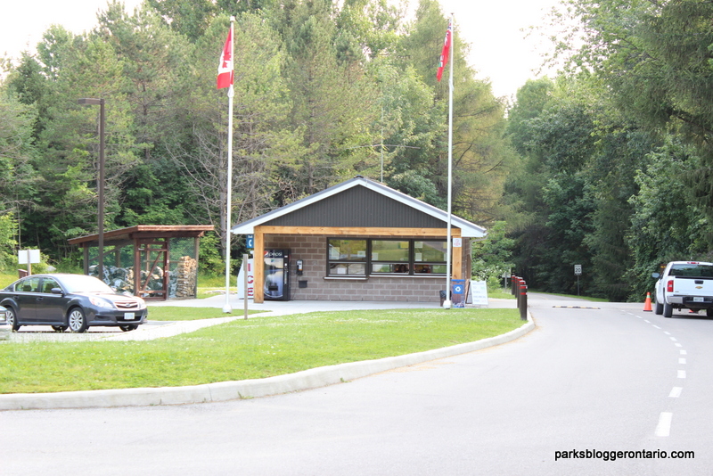 Registration Office at Mara Provincial Park Ontario