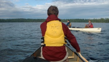 paddling in Algonquin Provincial Park