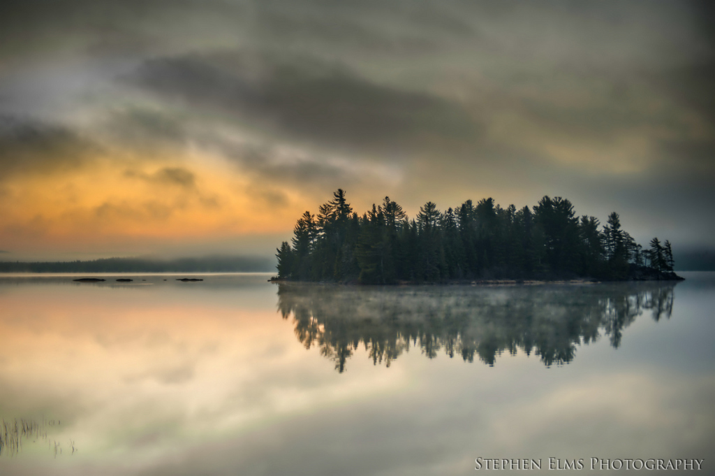 Lake of Two Rivers in Algonquin Park