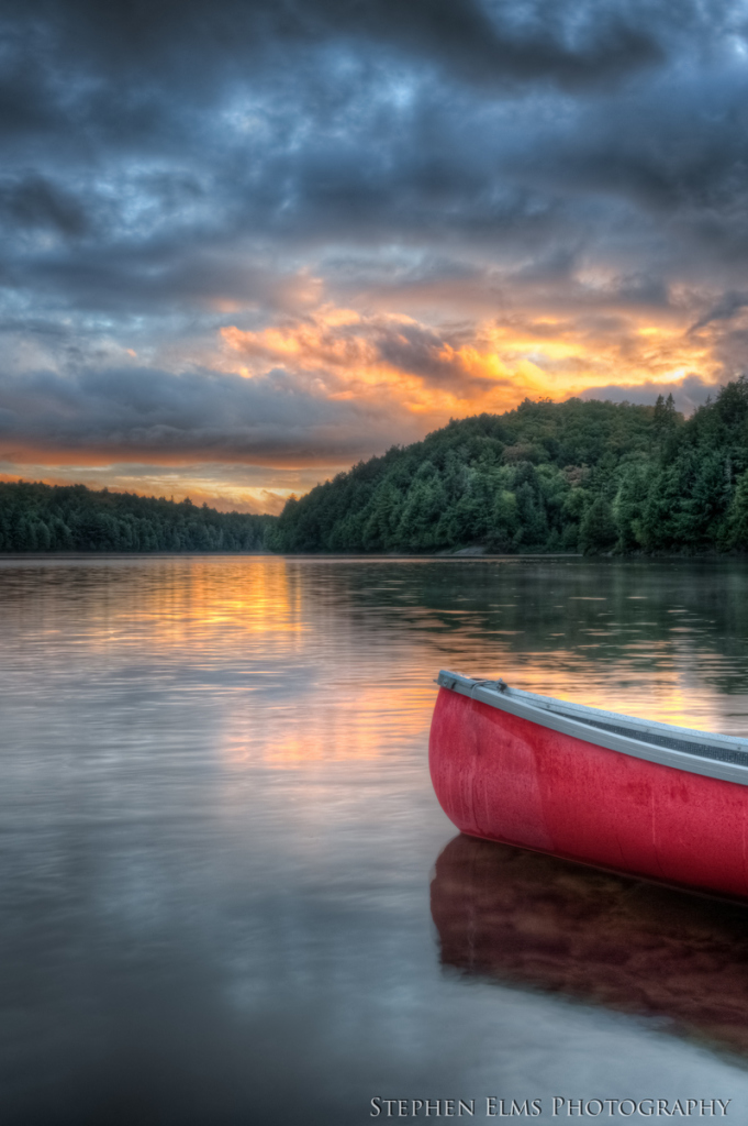back country canoe routes in Algonquin Park