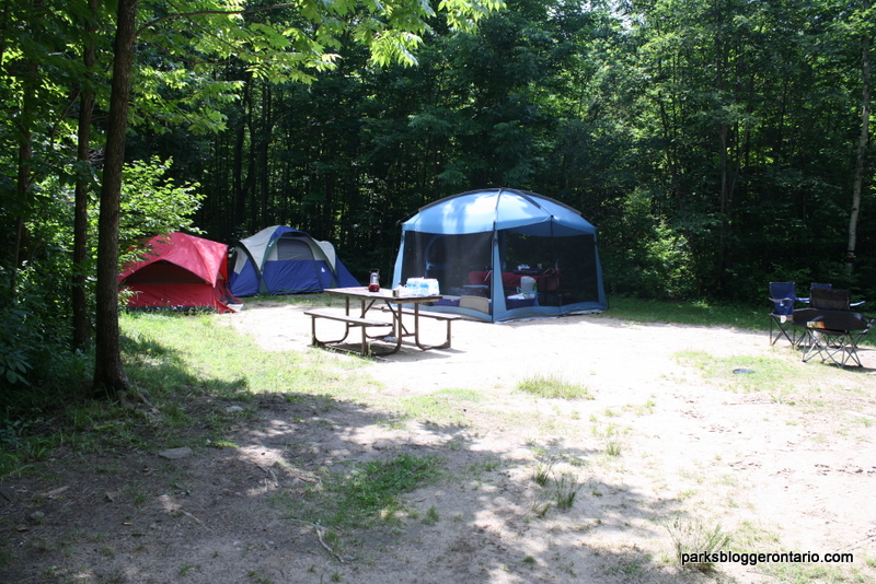 Brent campground campsite 7
