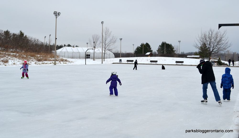 Ice Skating at Bronte Creek - Oakville