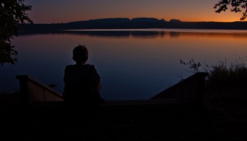 Sunset at Sleeping Giant Provincial Park