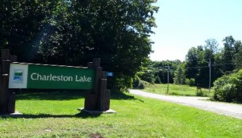 Charleston Lake Provincial Park Entrance