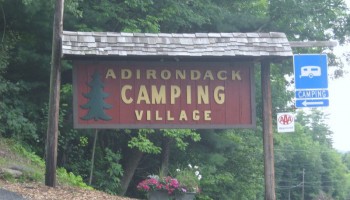 Adirondack Campground entrance