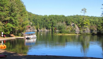 Ferry and Boat Launch at Lake Mazinaw