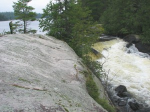 Falls in Quetico Provincial Park