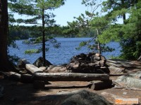 campsite at Maple Lake