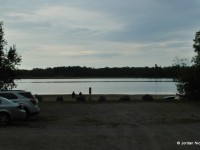 Campers Wait for Sunrise