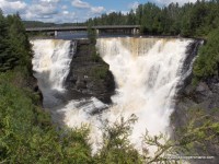 Kakabeka Falls is so tall and powerful, it’s been nicknamed the Niagara of the North