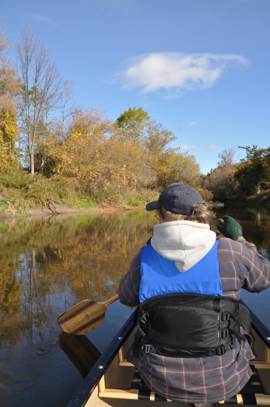 paddling with Hammerhead paddle - Grey Owl Paddles Review