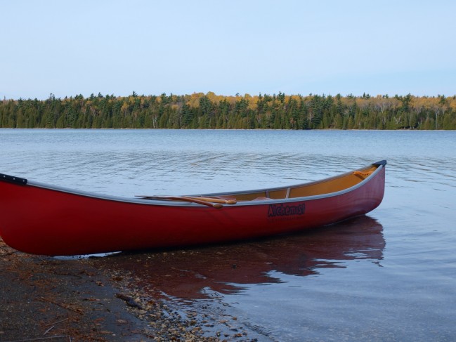 Legend Prospector 16.7 at Cyprus Lake in Bruce Peninsula National Park