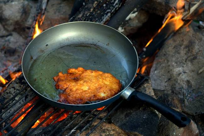 Fry Bred - backcountry camping recipies