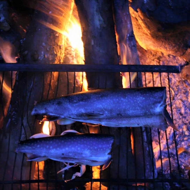 Grilled Trout - backcountry camping recipies