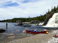 My favorite campsite - Cascade Falls - Lake Superior - Pukaskwa National Park (8)