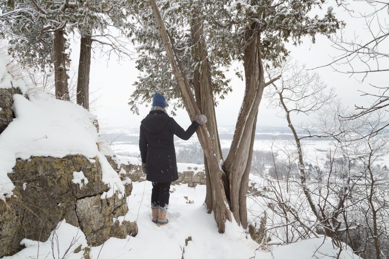 Rattlesnake point Milton - Winter hiking