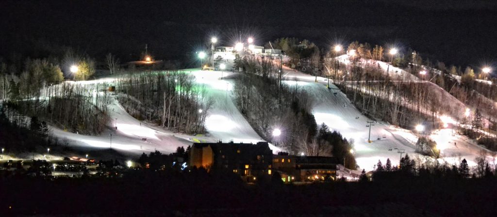 Hockley Valley Resort Night Skiing